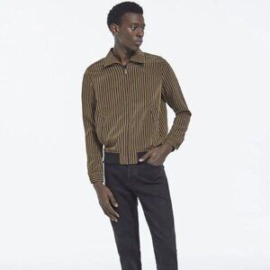 The Kooples Technical Striped Jacket